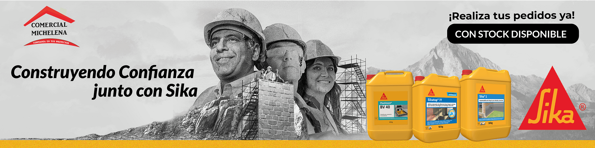 Materiales de Construcción - 16 SIKA 2 - Comercial Michelena